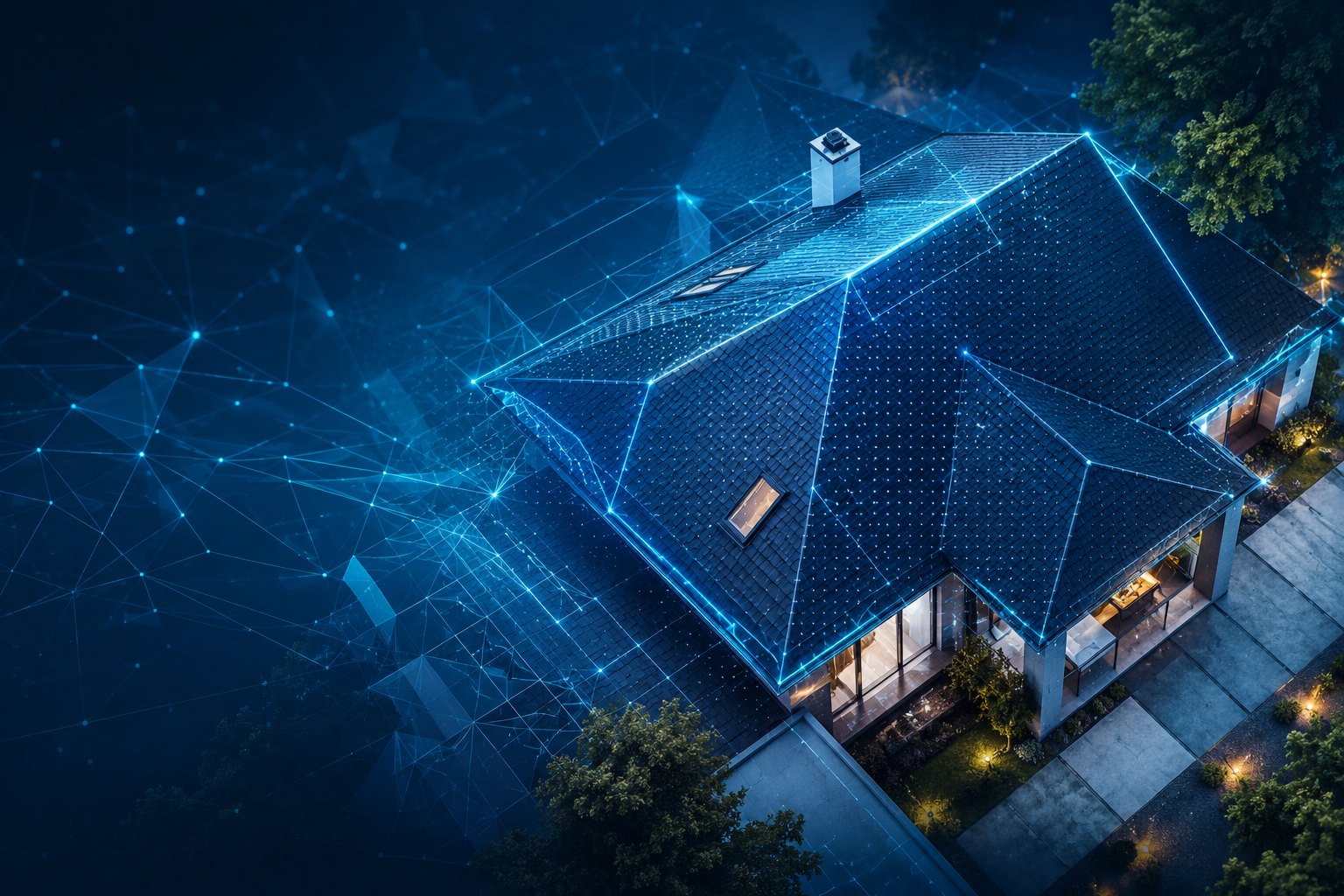 AI satellite roof measurement